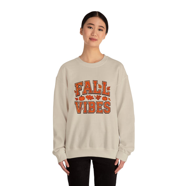 Fall Vibes - Cute Fall Graphic Sweatshirt