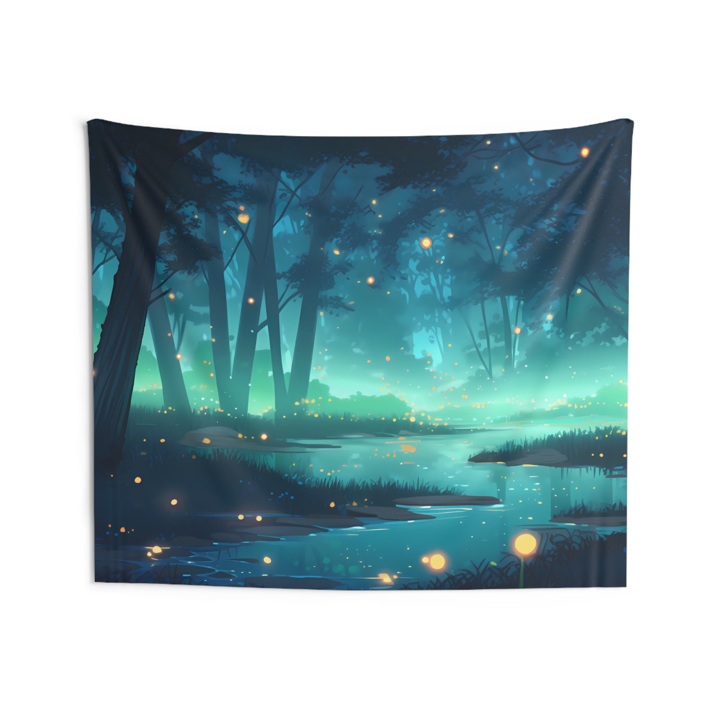 Light My Way - Aesthetic Anime Tapestry