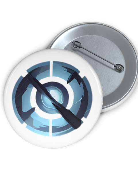 Metal Element Sigil - Button Pin