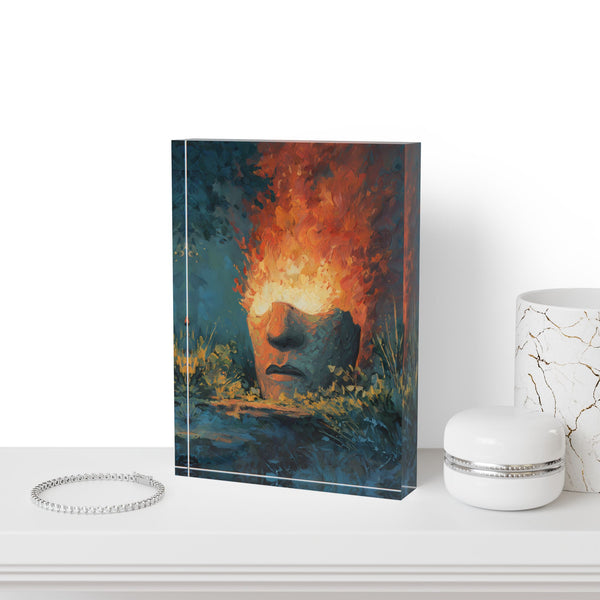 Ash Lantern - Dreamblock Acrylic Block Art