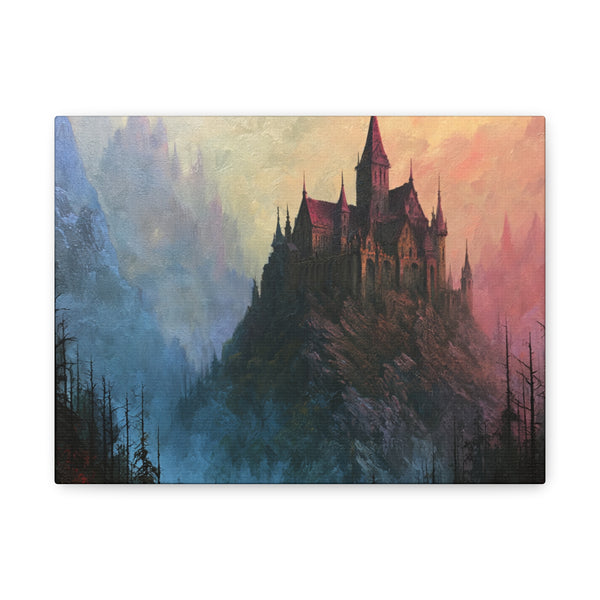 Pillar Keep - Textured Fantasy Wall Art