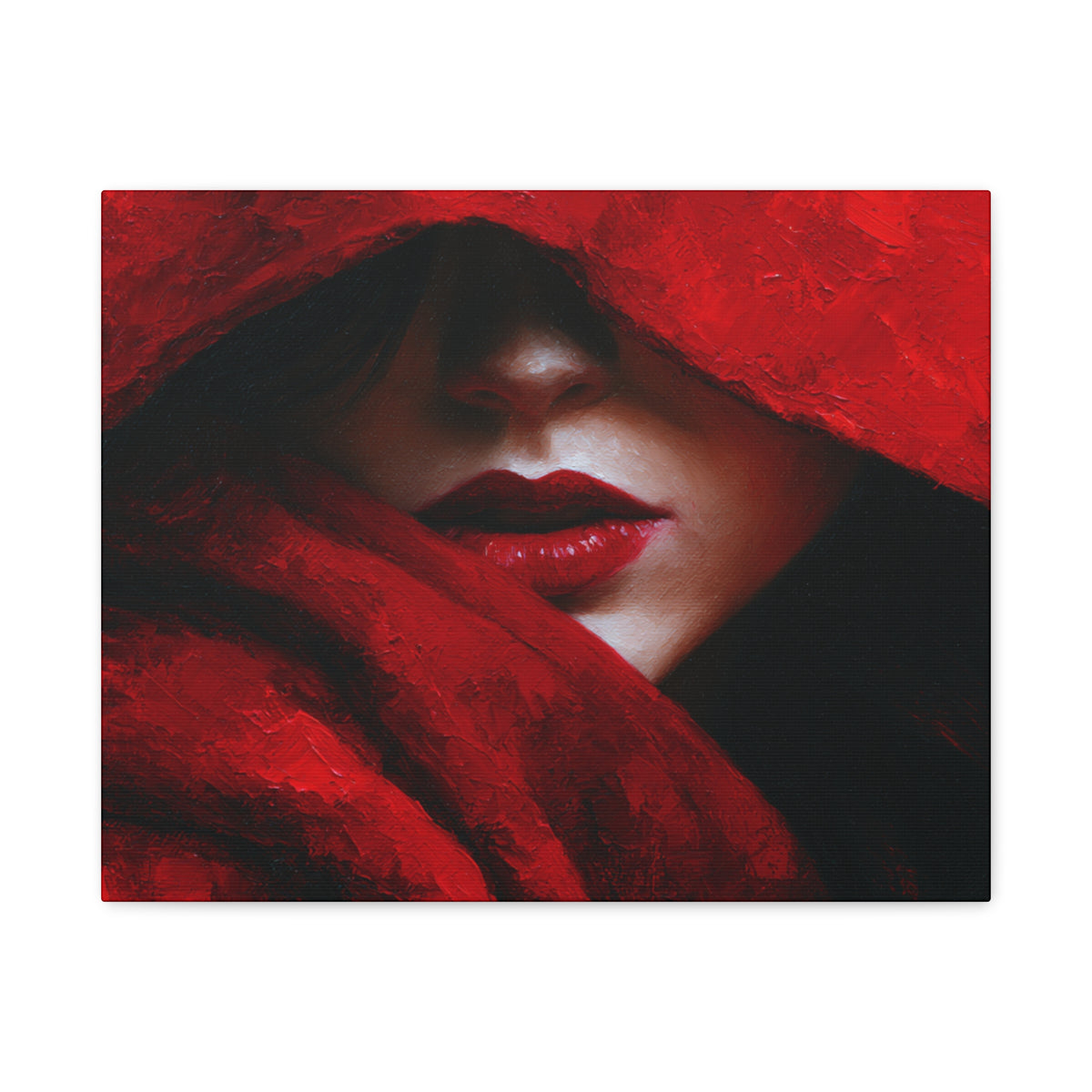Riding Hood - Textured Fantasy Wall Art