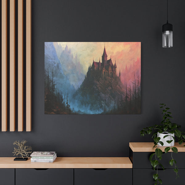 Pillar Keep - Textured Fantasy Wall Art