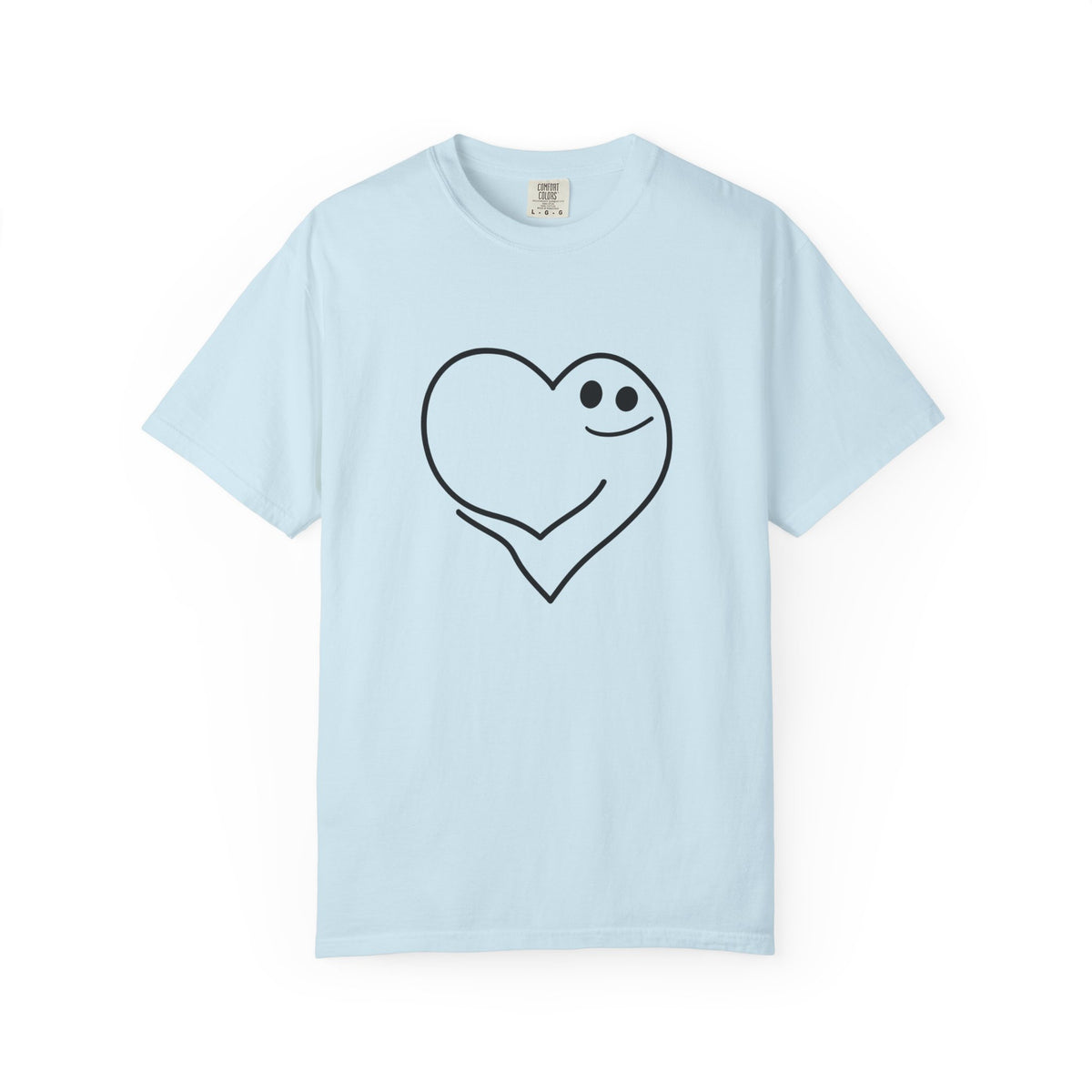 Good Vibes Heart - Cute Graphic T-Shirt
