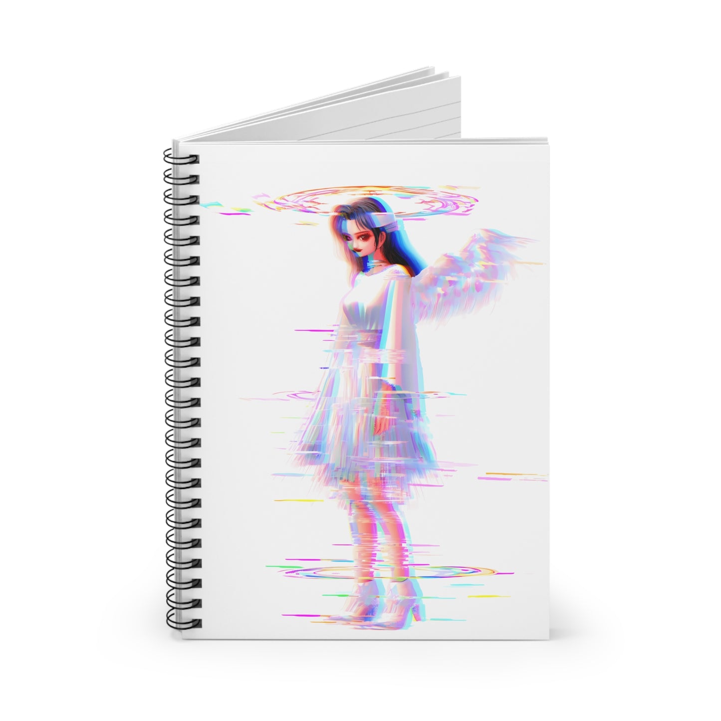 Imperfect Angel - Anime Glitchcore Notebook