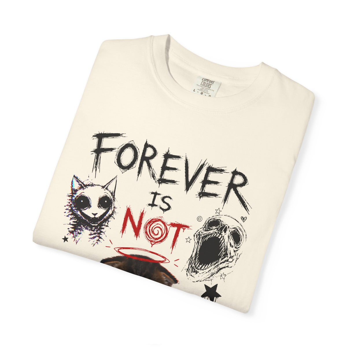 Forever Is Not Enough - Cute Kitten Relationship Meme T-Shirt