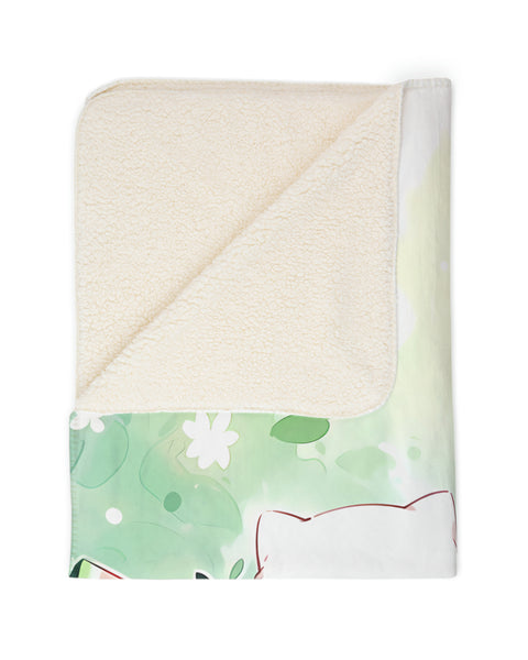 Watermelon Thief - Cute Anime Throw Blanket