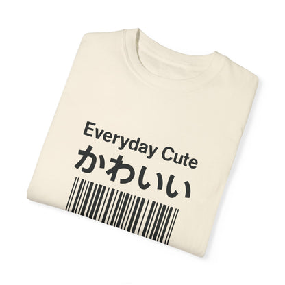Everyday Cute - Japanese Graphic Barcode T-Shirt