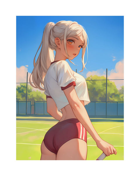 Gym Class - Cute Anime Girl Poster