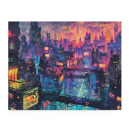 Formless City - Futuristic Cityscape Puzzle