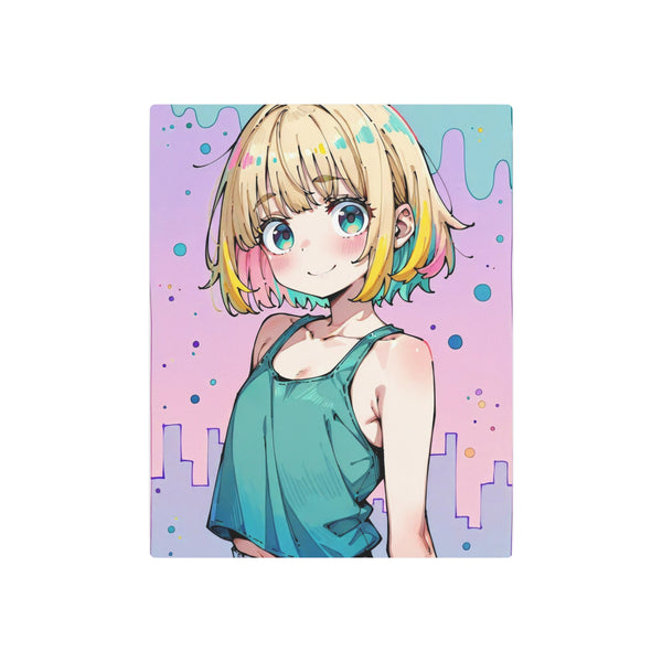 K.D. Pastel Twilight - Cute Anime Metal Poster