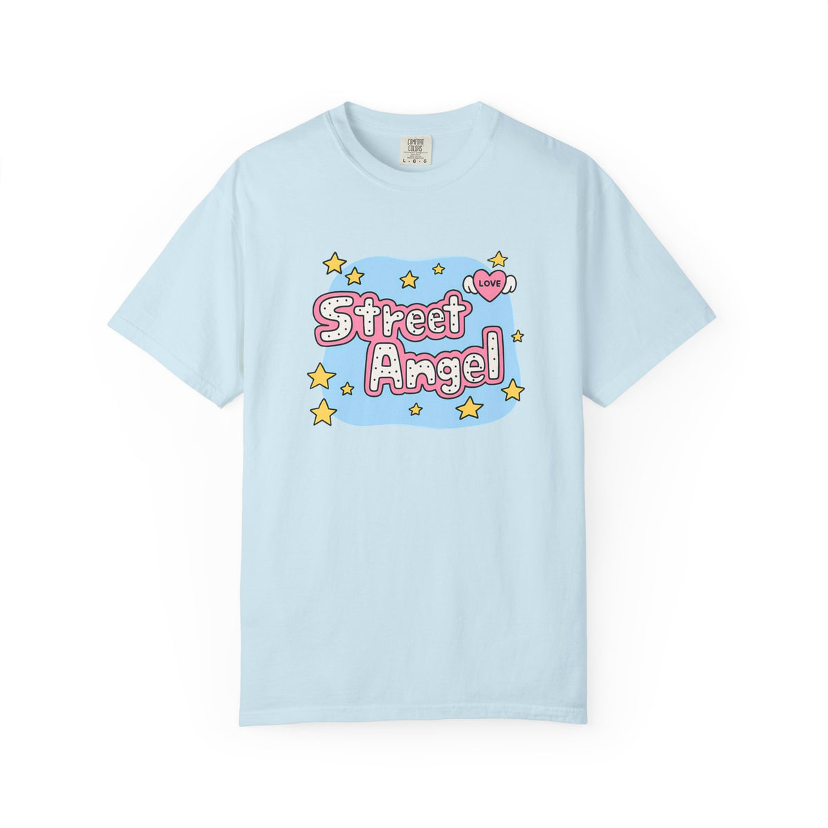 Street Angel - Cute Girly Graphic T-Shirt