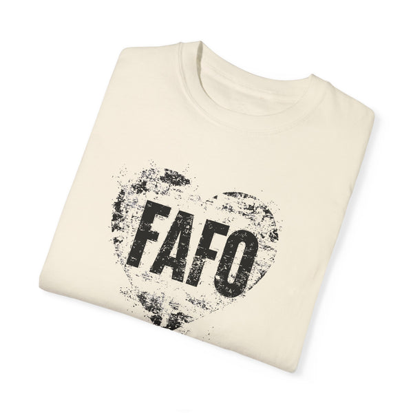 FAFO With Love - Cute Military Aesthetic T-Shirt