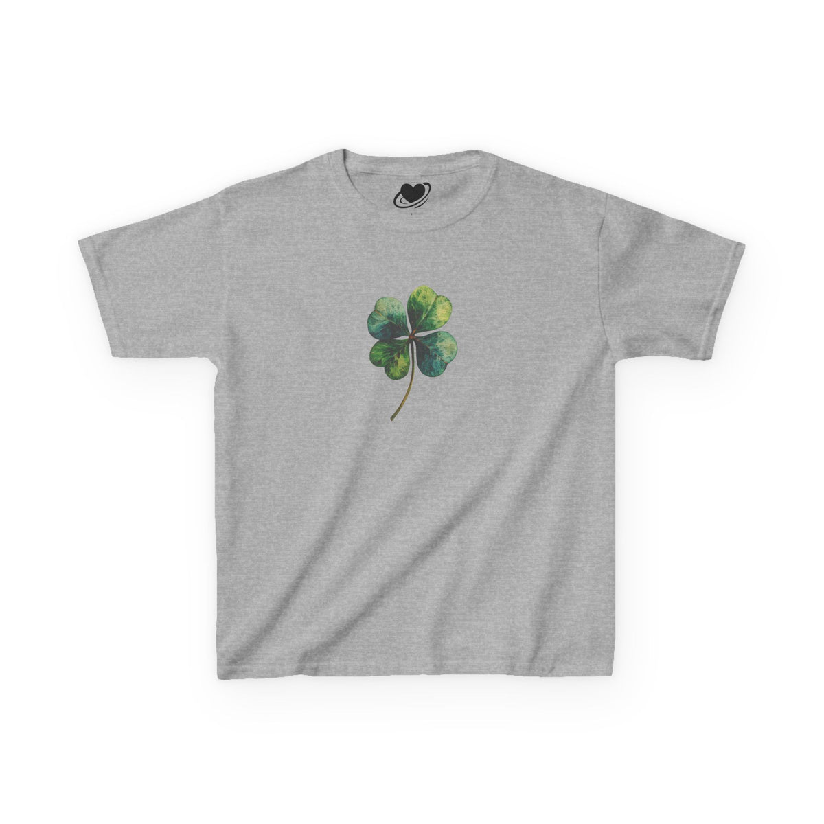 Y2K Four Leaf Clover Baby Tee 🍀
