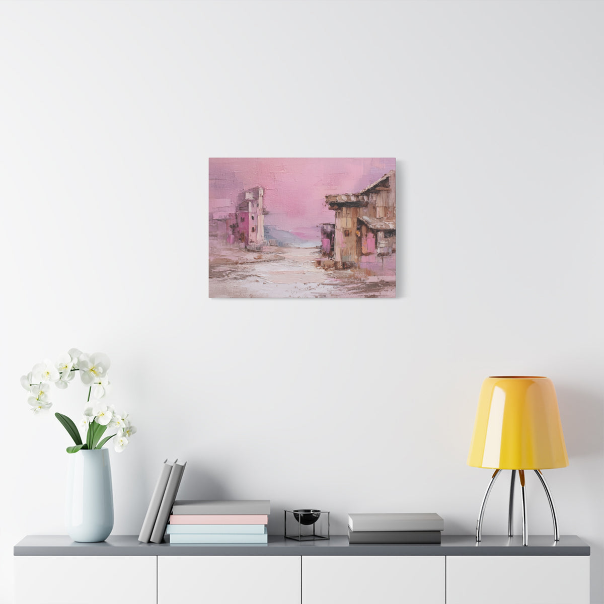 Desert Frontier - Abstract Pastel Wall Art