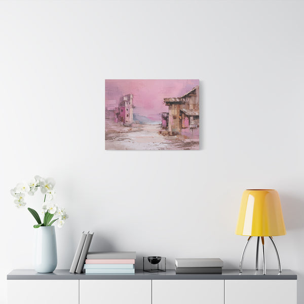 Desert Frontier - Abstract Pastel Wall Art