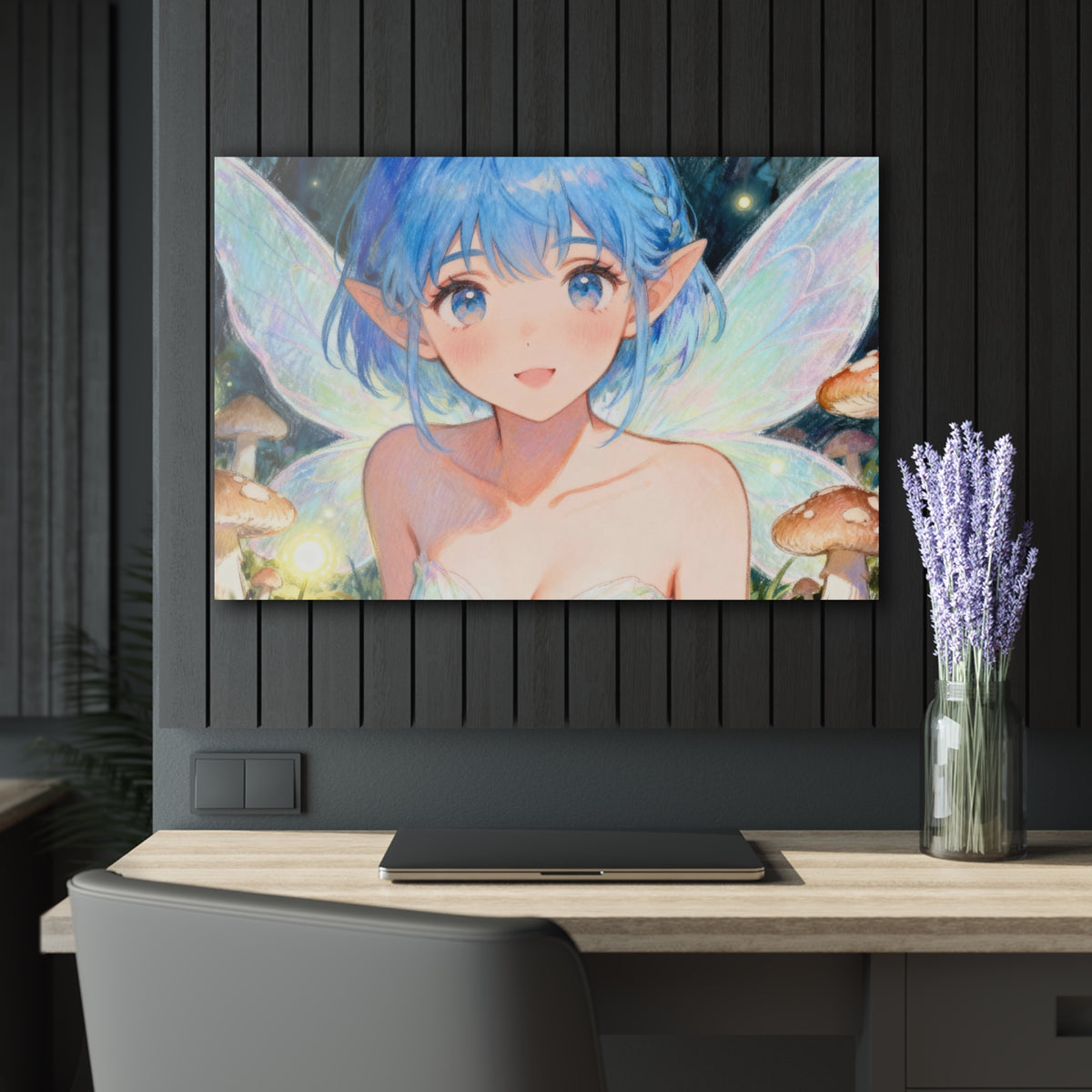 Fae Fantasy - Anime Glass Painting