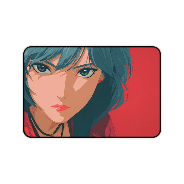 Crimson Story - Retro Anime Desk Mat