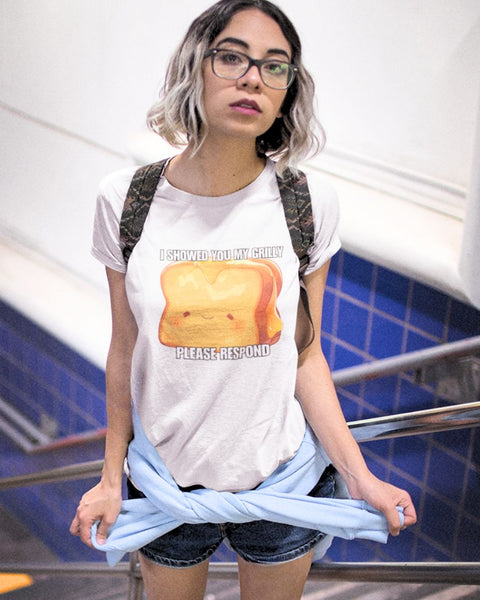 Grilly Cheese - Cute Grilled Cheese T-Shirt