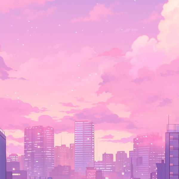 Like a Dream - Lofi Anime Phone Wallpaper