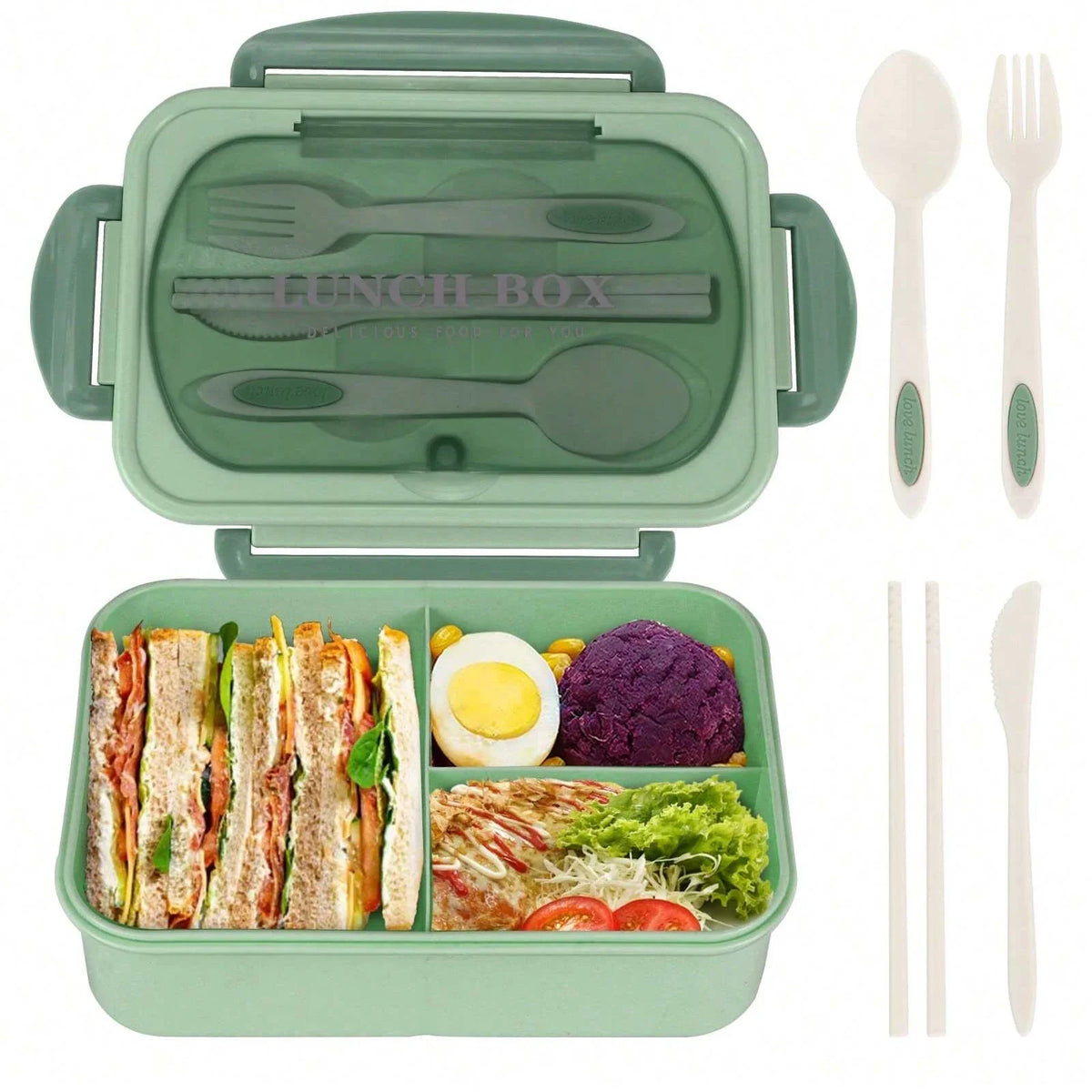 Cute Bento Box For Adults and Students - Japanese Lunchbox