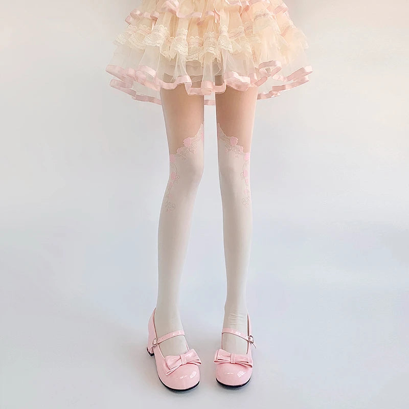 Rose Sherbet - Cute Pink Tights