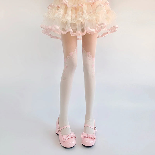 Rose Sherbet - Cute Pink Tights