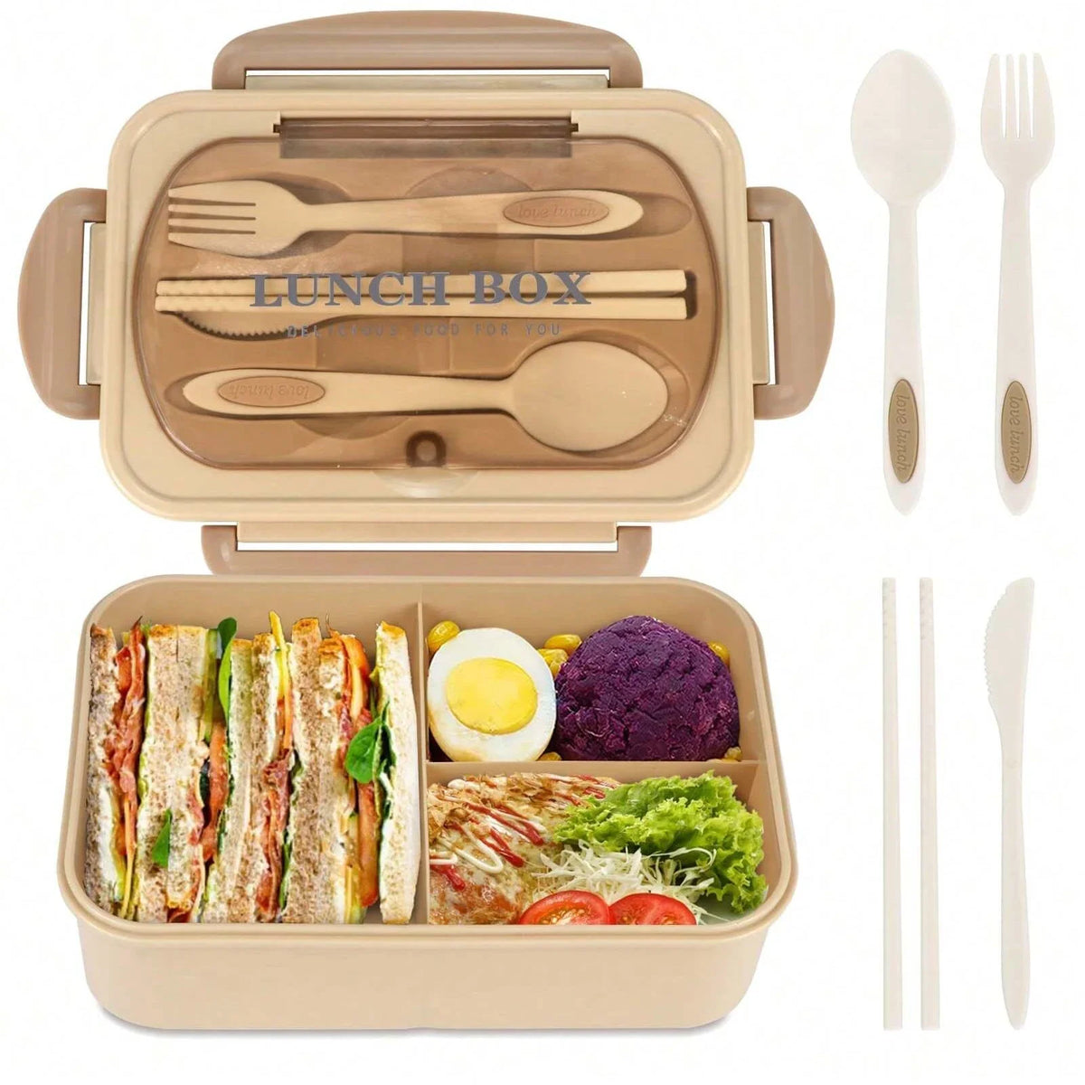 Cute Bento Box For Adults and Students - Japanese Lunchbox