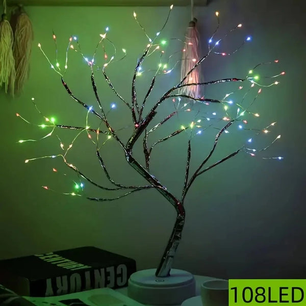Bonsai Tree Lamp - 108 LED Tree Light Decor