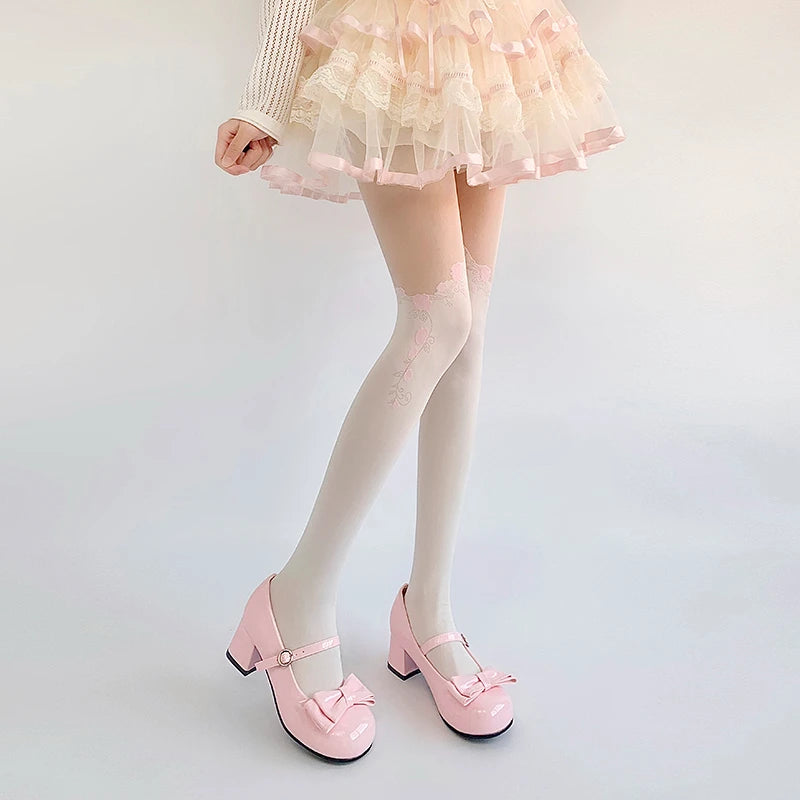 Rose Sherbet - Cute Pink Tights