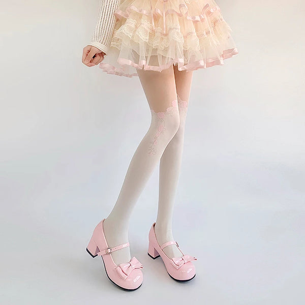 Rose Sherbet - Cute Pink Tights