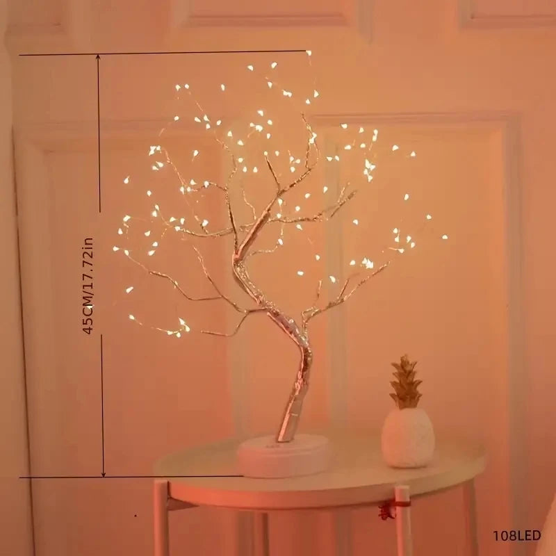 Bonsai Tree Lamp - 108 LED Tree Light Decor