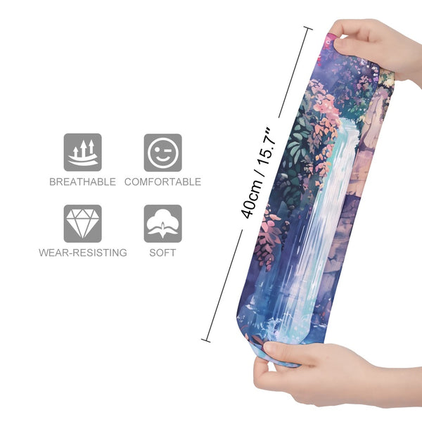 Waterfall Fantasy - Aesthetic Anime Socks