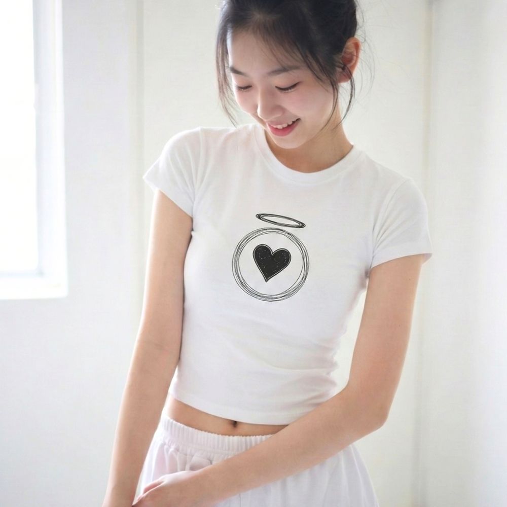 Heart of an Angel - Cute Baby Tee