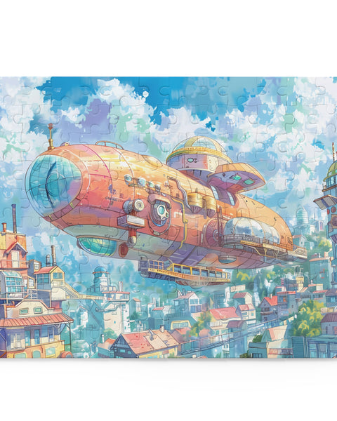 Anime Steampunk Airship