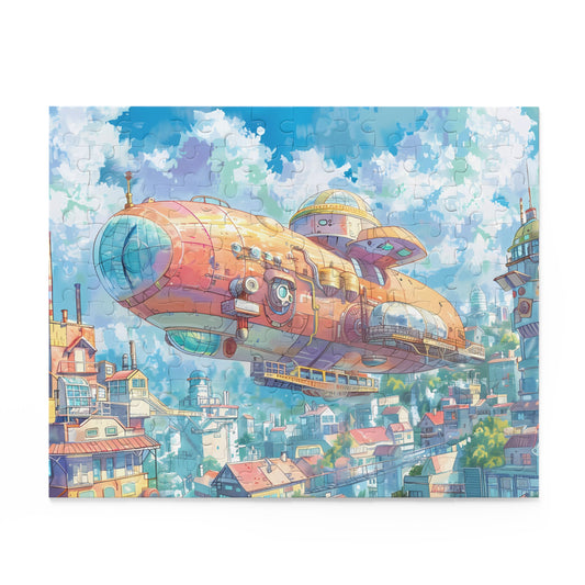 Anime Steampunk Airship