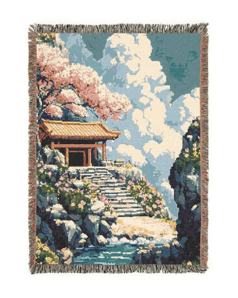 Shrine of Tandei - Anime Woven Blanket
