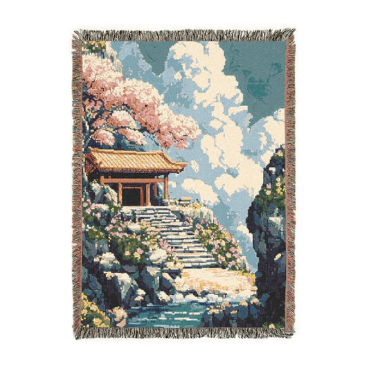 Shrine of Tandei - Anime Woven Blanket