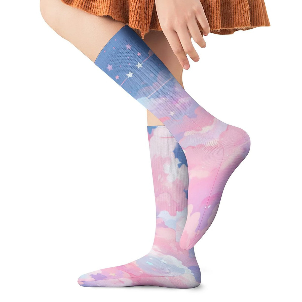 Starry Skies - Cute Anime Knee Socks