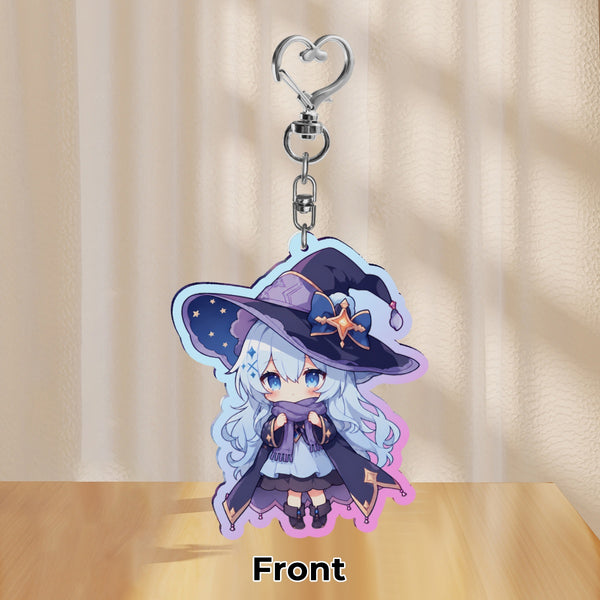 Skala The Sorceress - Cute Anime Keychain