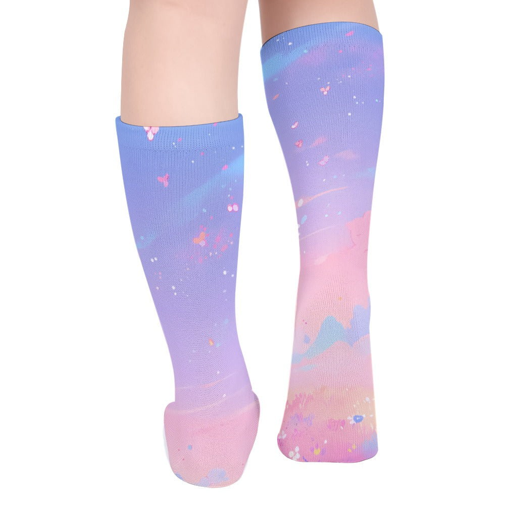 Wildflower Field - Cute Anime Socks