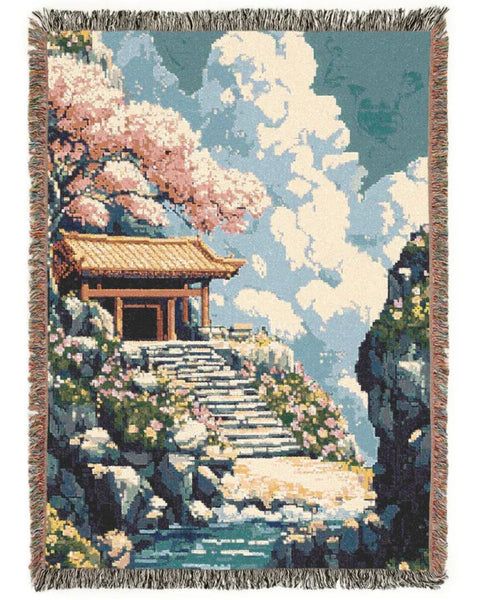 Shrine of Tandei - Anime Woven Blanket