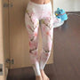 Painted Spring - Cute Cherry Blossom Leggings