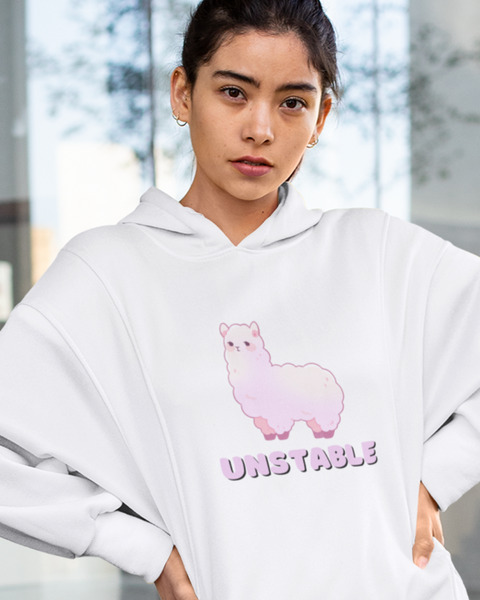 Unstable - Cute Pullover Hoodie