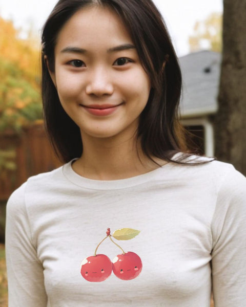 What a Pair! - Cute Cherry Shirt 🍒