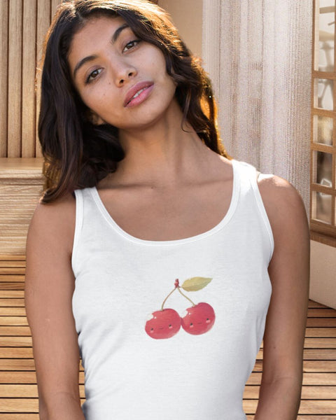 What a Pair! - Cute Cherry Tank Top 🍒