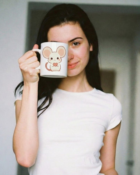 Heartfelt - Cute Anime Mouse Mug