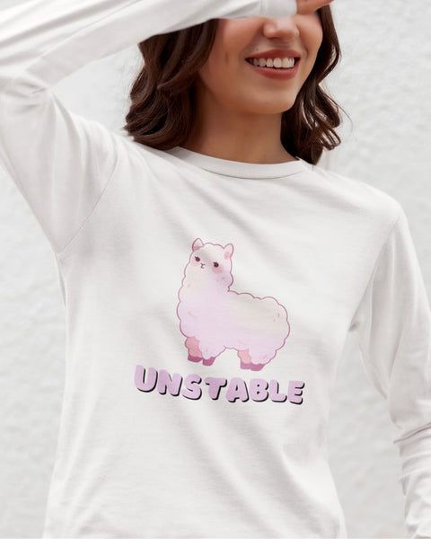 Unstable - Cute Long Sleeve T-Shirt