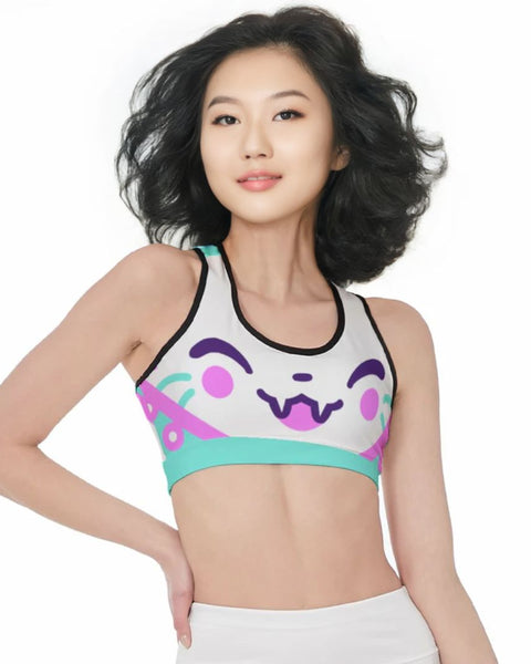 Nyaaa! - Cute Anime Cat Face Bra