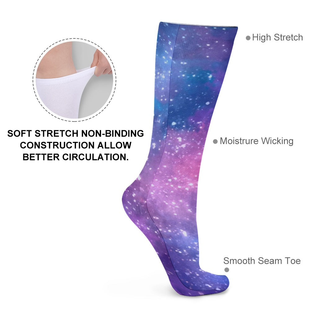 Rollercade - Cute 90's Style Galaxy Socks